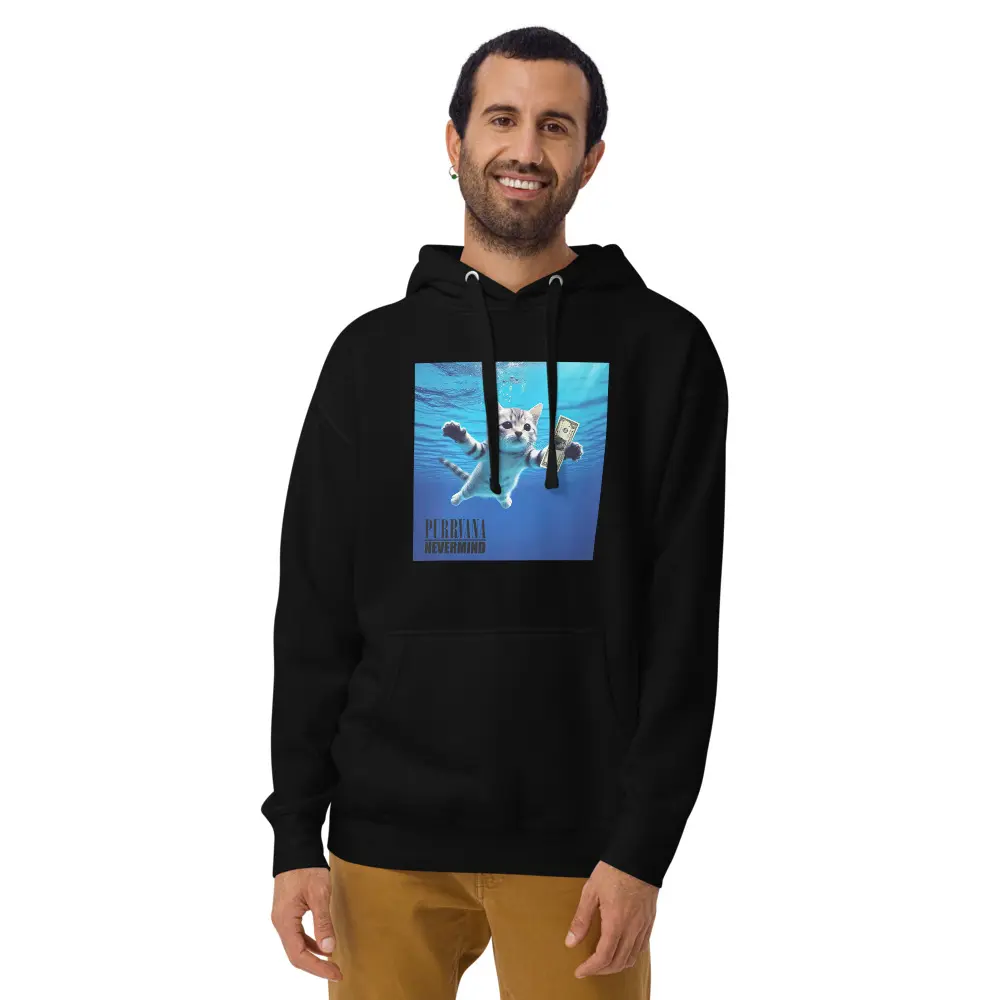 Purrvana Nirvana Unisex Hoodie