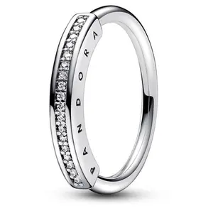 Pandora Signature I-D Pave Ring 192283C01-52