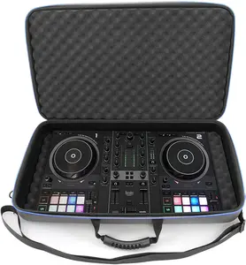 CASEMATIX DJ Mixer Case for Hercules Inpulse 500 DJ Controller - Hard Shell EVA with Impact-Absorbing Foam, Adjustable Strap & Handle for Protection and Travel
