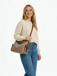 2026 New Retro Casual Tote ,Luxury Soft Leather Large Capacity Commuter  Underarm Cross  for Women， shoulder bag women