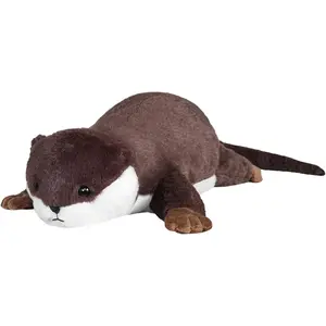 Weighted Stuffed Animals, 4.1 lbs 18" Otter Plush Hugging Pillow, Stuffed Animal Gifts for Kids Boys and Girls