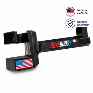 Bow Buddy PRO – Twist-On Bow and Gear Hanger for Trucks & SUVs | No-Tool Install | Universal Fit w/ Spacer | Secure Headrest Mount