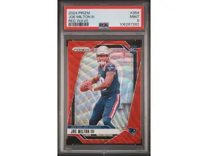 2024 Panini Prizm Red Wave Joe Milton III #354 /149 PSA 9