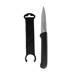Messermeister Petite Messer 3-in Spear Point Parer Knives with Matching Sheath