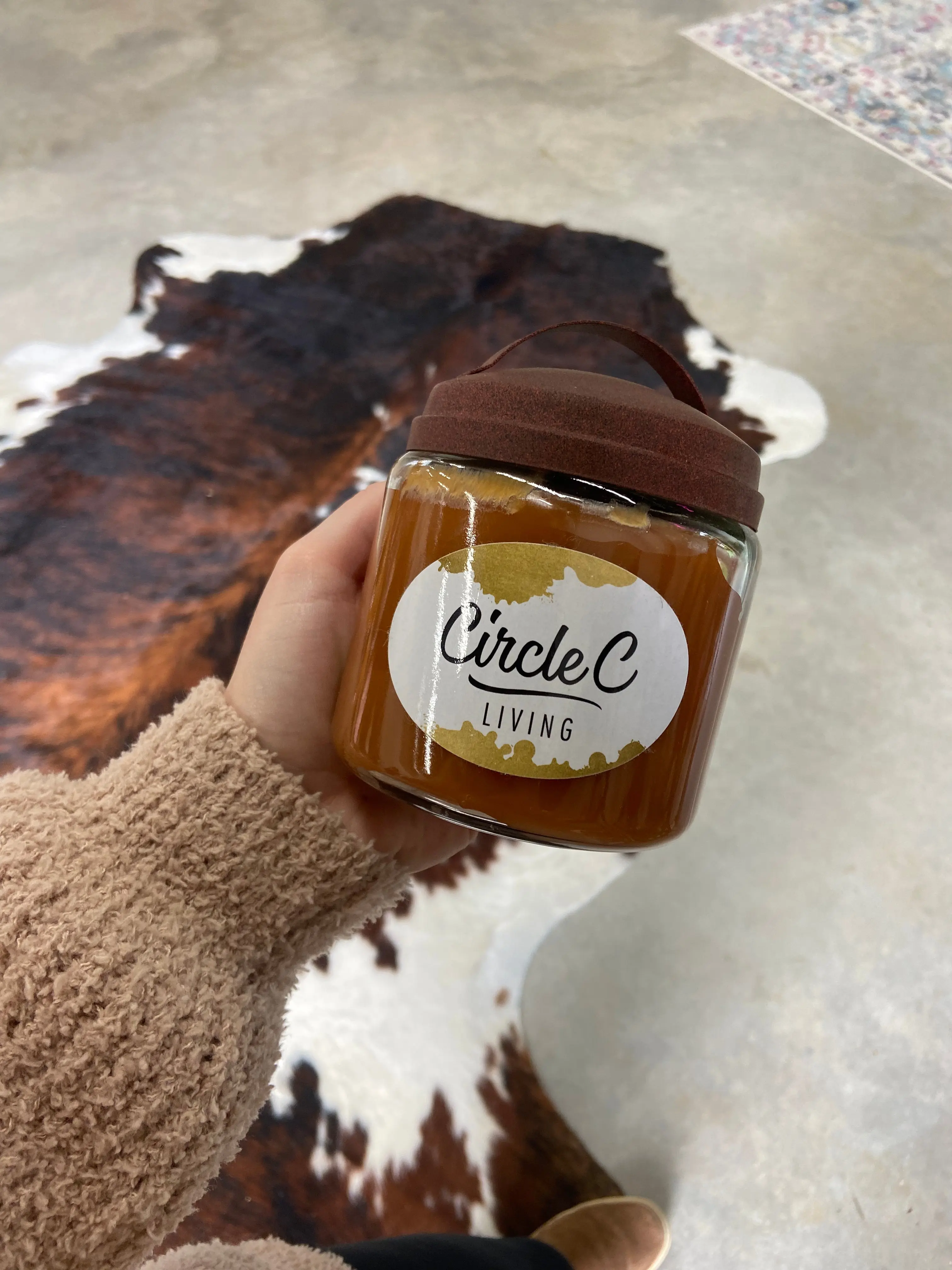 Circle C Saddle Blanket Candle