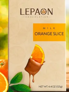 MILK CHOCOLATE COVERED ORANGE SLICES