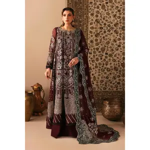 Xenia - Qabita Three Piece Chiffon