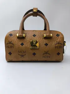 Pre-owned MCM As Shown Crossbody Bags HZ 15319727 Ella Boston Bag in Visetos