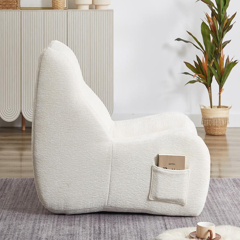 GIANT ARMCHAIR COUCH FOR FLOOR LOUNGING! Oversized Bean Bag Chair with Armrests - Your New Netflix Throne