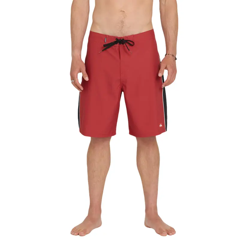 Quiksilver | Young Guns Nomad 21" Boardshorts | Men's SURFSILK Performance Fabric Stretch Fit | Surf & Swim & Beach Days