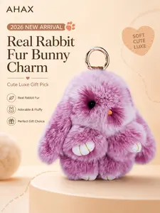 Birthday Gift Leopard Print Rabbit Keychain, Cute Patchwork Design, Stylish Bag Charm, Cute Charms Keychain, Perfect for All Seasons, Ideal for Girls, Keychain Kawaii, Cute Soft Keychains