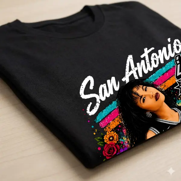 Selena Quintanilla Graphic Tee , Selena Singer Mexico T-shirt, Gift For Basketball Fan, Gift for Unisex Tee, Full Size, Full Color.