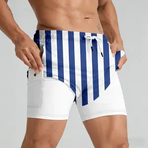 ABSECAI 2026 Men's 2-in-1 Swim Trunks,Compression Liner 6",Quick Dry,Zipper Pockets,TikTok Trend,quick dry swim truk eeshorts,clothing shorts,streetwear,stylebeach swimminng,Shorts for Summer,graphic shorts Activewear essential shorts