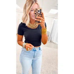 Basic Butter Bliss Top-Black