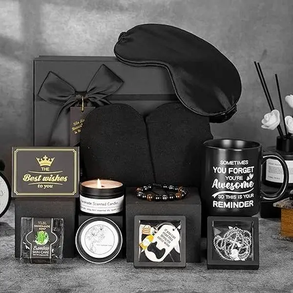 Father's Day Gifts for Men Gifts for Men Who Have Everything Premium Gift Box for Him Dad Grandpa Brother Friend Adult Appreciation Gift Basket Birthday Gift Thank You Gift Unique Men's Gift Set