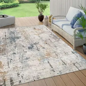 Abstract Pattern Floor Mat, 1 Count Non-slip Soft Floor Carpet, Interior Decorative Area Rug for Home Living Room Bedroom Kitchen, Outdoor Indoor Flooring