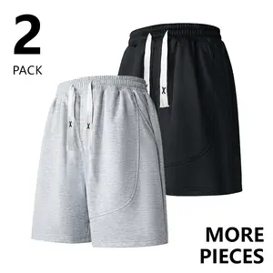 Men’s Summer Fashion Casual Shorts — Outdoor Sports Style, Solid Color, Loose Fit with Drawstring, Versatile Beach Shorts,Summervibes