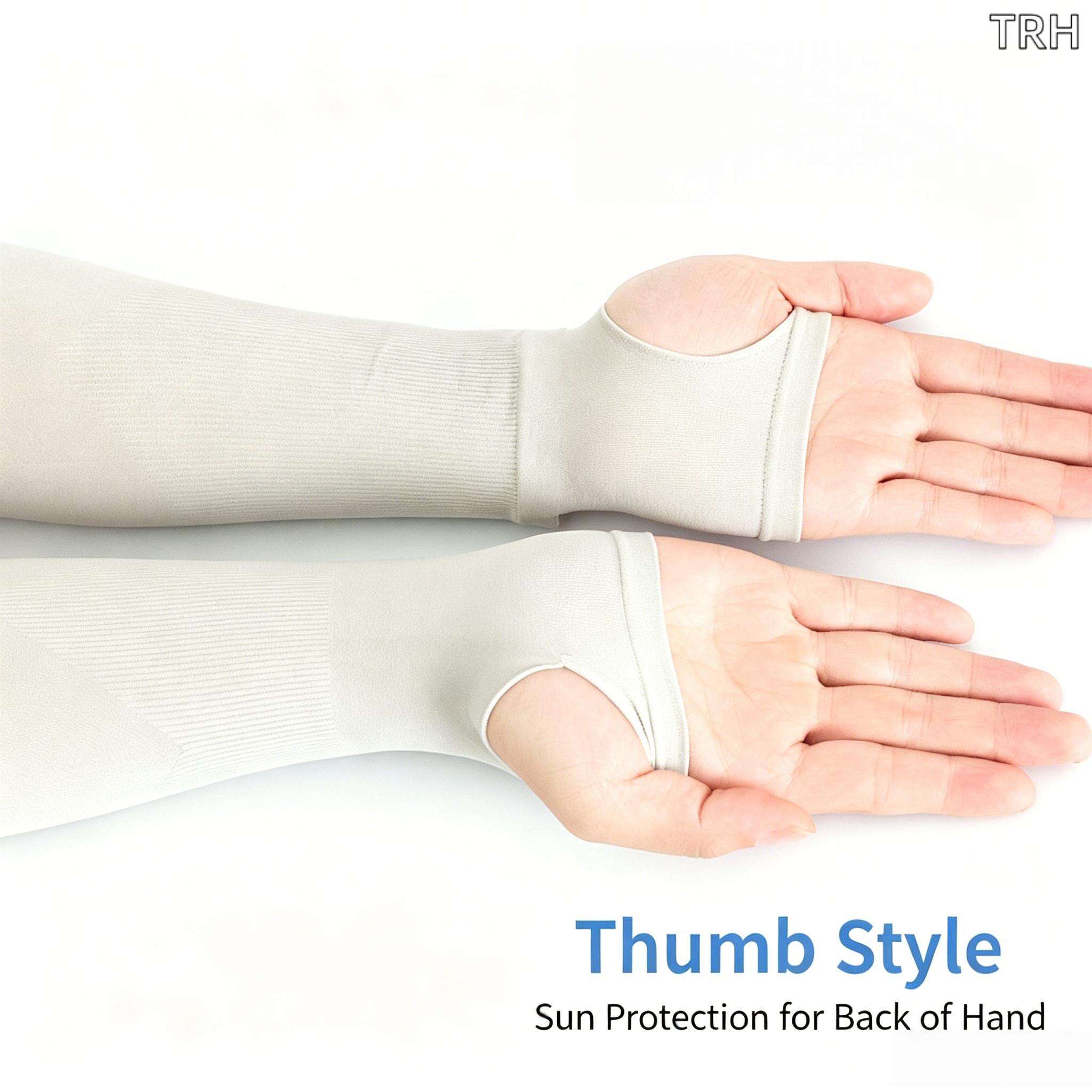 Sports Sleeves, 7 Pairs Cooling Protective Arm Warmer Pack for Men & Women, Stretch UPF 50+ UV Fabric with Thumb Holes for Cycling & Running, Cooling Protective Sleeves,clothes for back to school,first day of school outfits