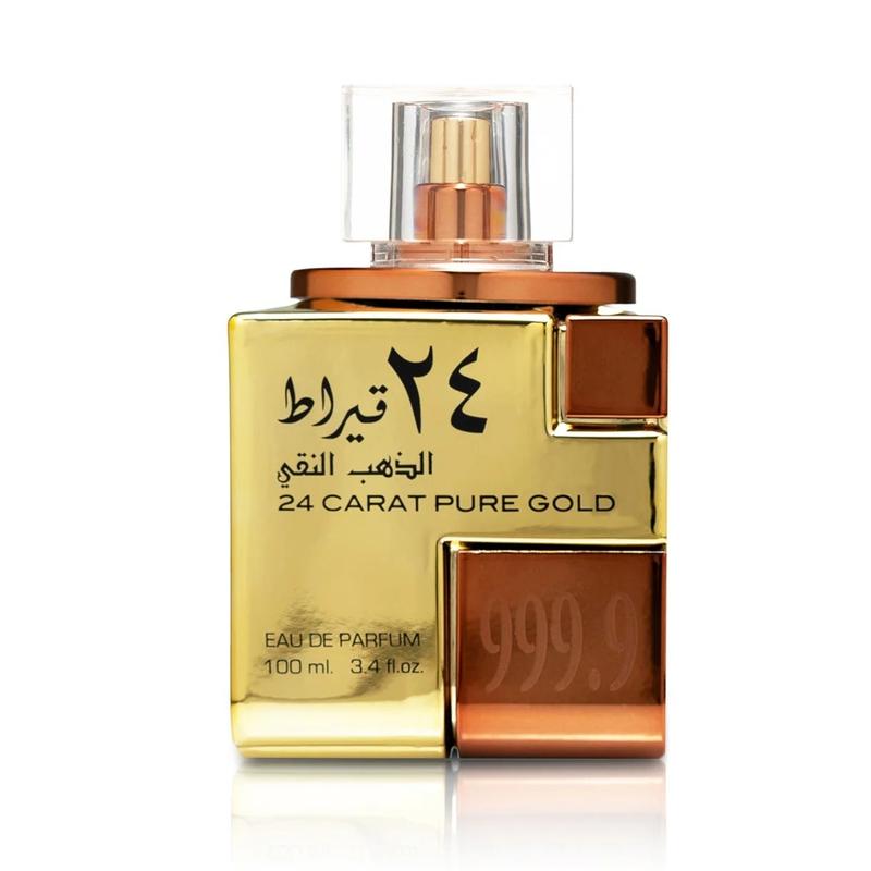 24 Carat Pure Gold by Lattafa EDP Spray, 3.4oz
