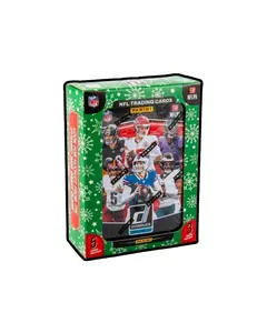Donruss 2025 Holiday Tin NFL Football Cards Value Pack for Collectors and Fans Featuring Top NFL Players High-Quality Trading Cards