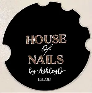 Personalized Acrylic Disk, Hand, Foot, Nail Care and Nail Art Selfies, Photo Prop For Social Media, Business Sign, Nail Artist Gift