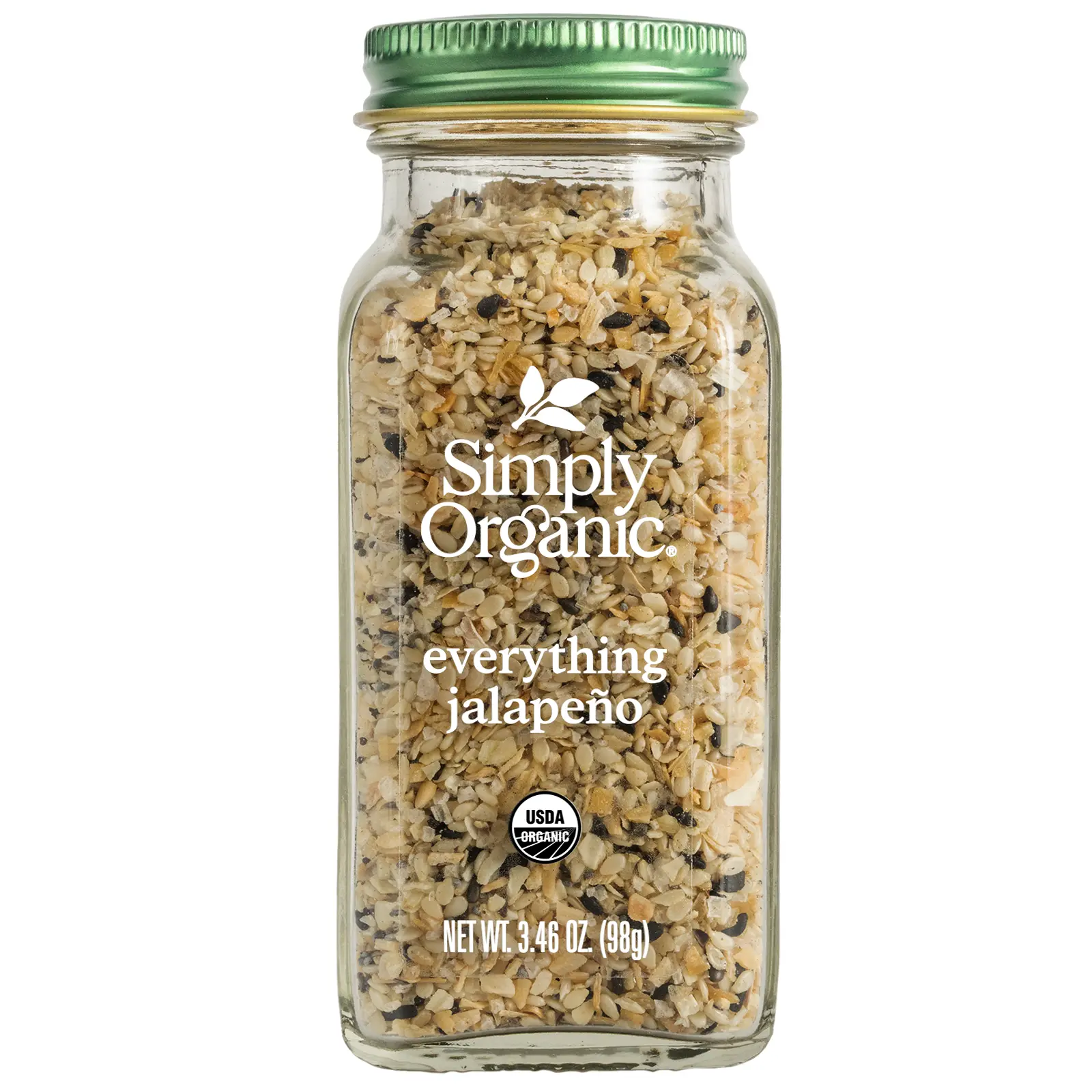 Simply Organic Everything Jalapeno, 3.46 oz (98 g)
