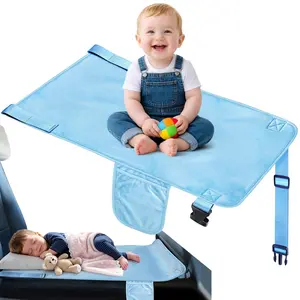 Toddler Airplane Bed, Travel Essentials for Toddlers, Plane Seat Extender for Comfortable Flights, Portable Bed for Long Trips