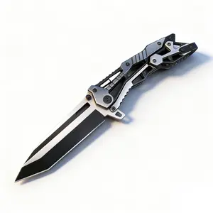 Hunting Survival EDC Hiking Tools, Gifts for Men,Cool Folding Knife,Stainless Steel Sharp Blade,with Clip for Outdoor Camping Hiking, Gifts for Dad Him Husband