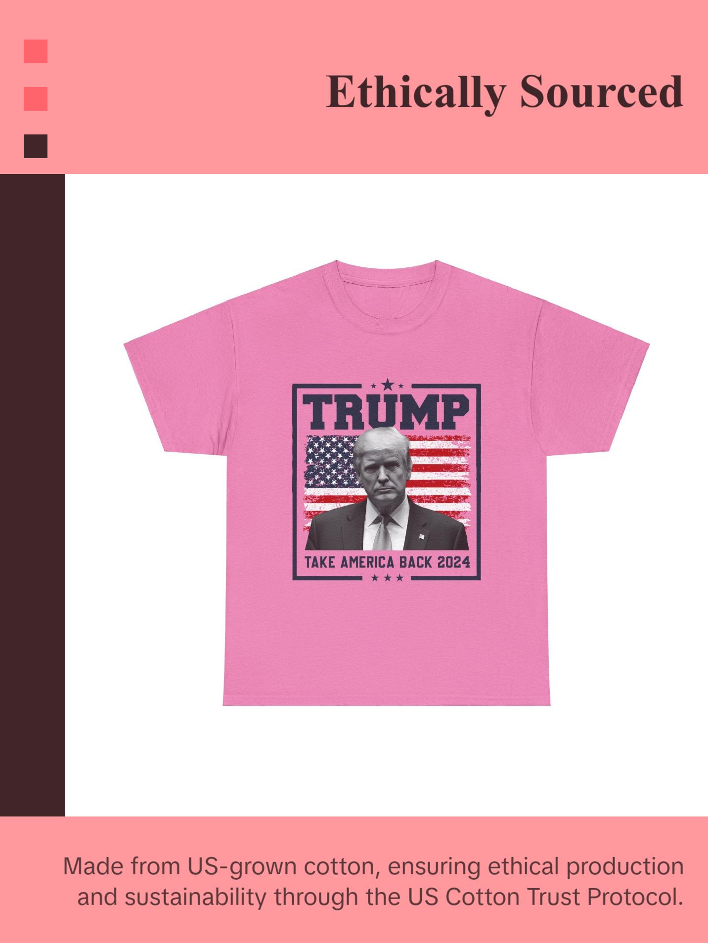 Trump Take Back America - Unisex Heavy Cotton Tee