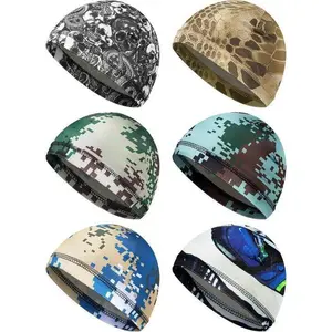 6 Pcs Cooling Skull Cap hel-met Liner Sweat Wicking Cap Hard Hat Liner for Men Women Sports Cycling Running Outdoorfun HahZen SPORT