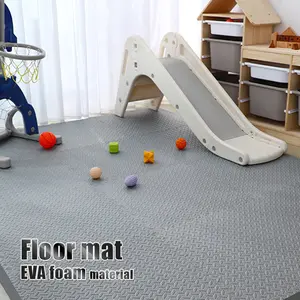 30pcs interconnected grey foam pads, suitable for EVA foam floor tiles for home gyms and sports equipment