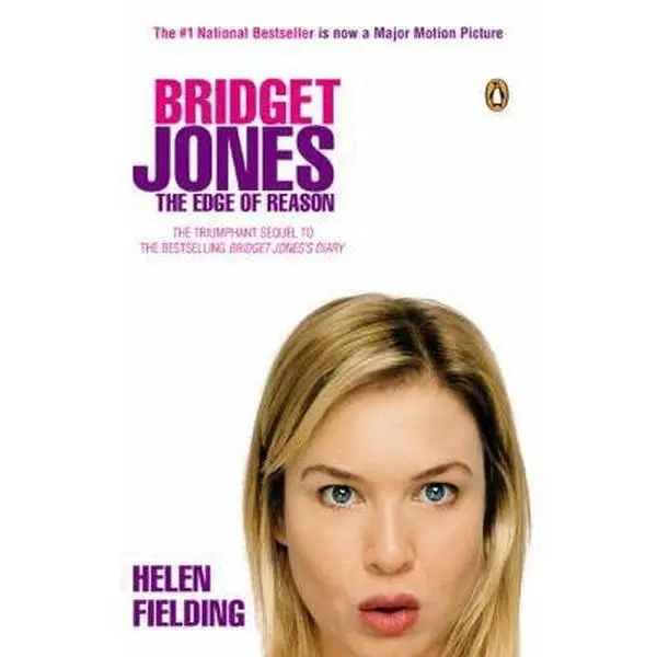 USED Book - Bridget Jones; The edge of Reason by Helen Fielding (Paperback) - english