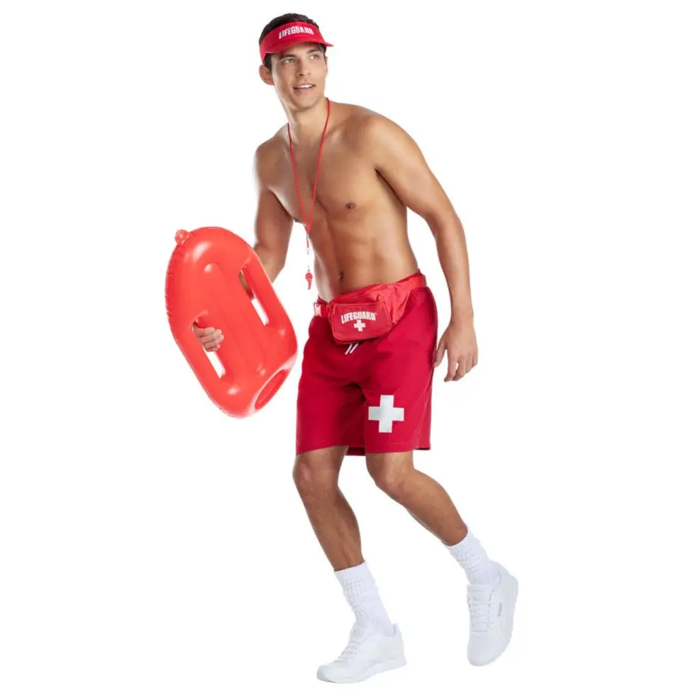 Men’s Lifeguard Hunk Halloween Costume