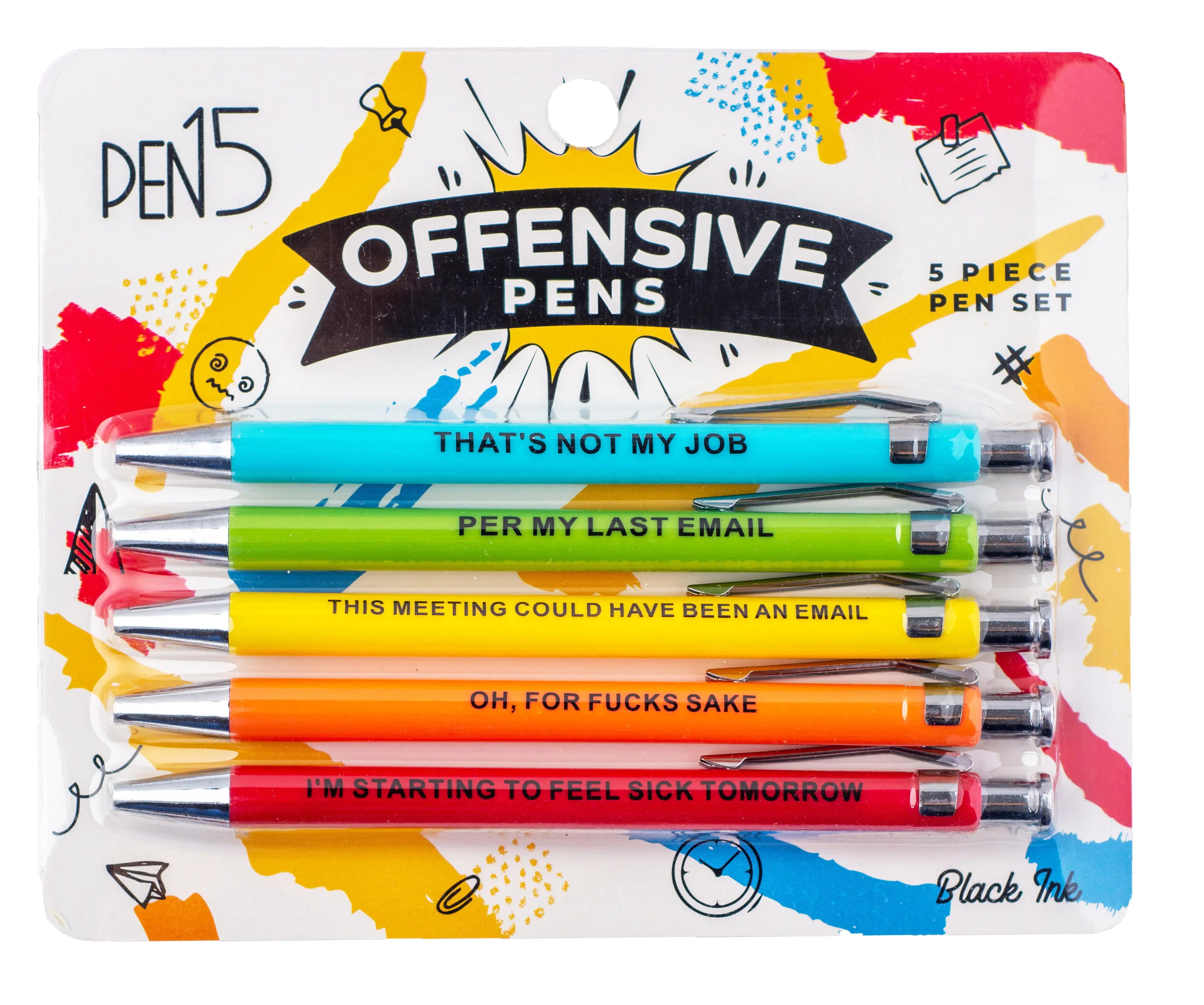 Hilarious Office Pens - Perfect for Secret Santa