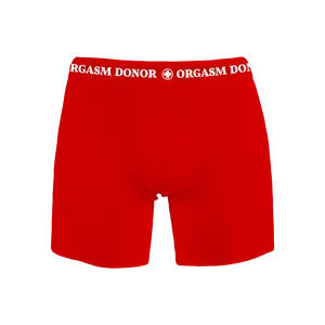 Orgasm Donor Red Boxers
