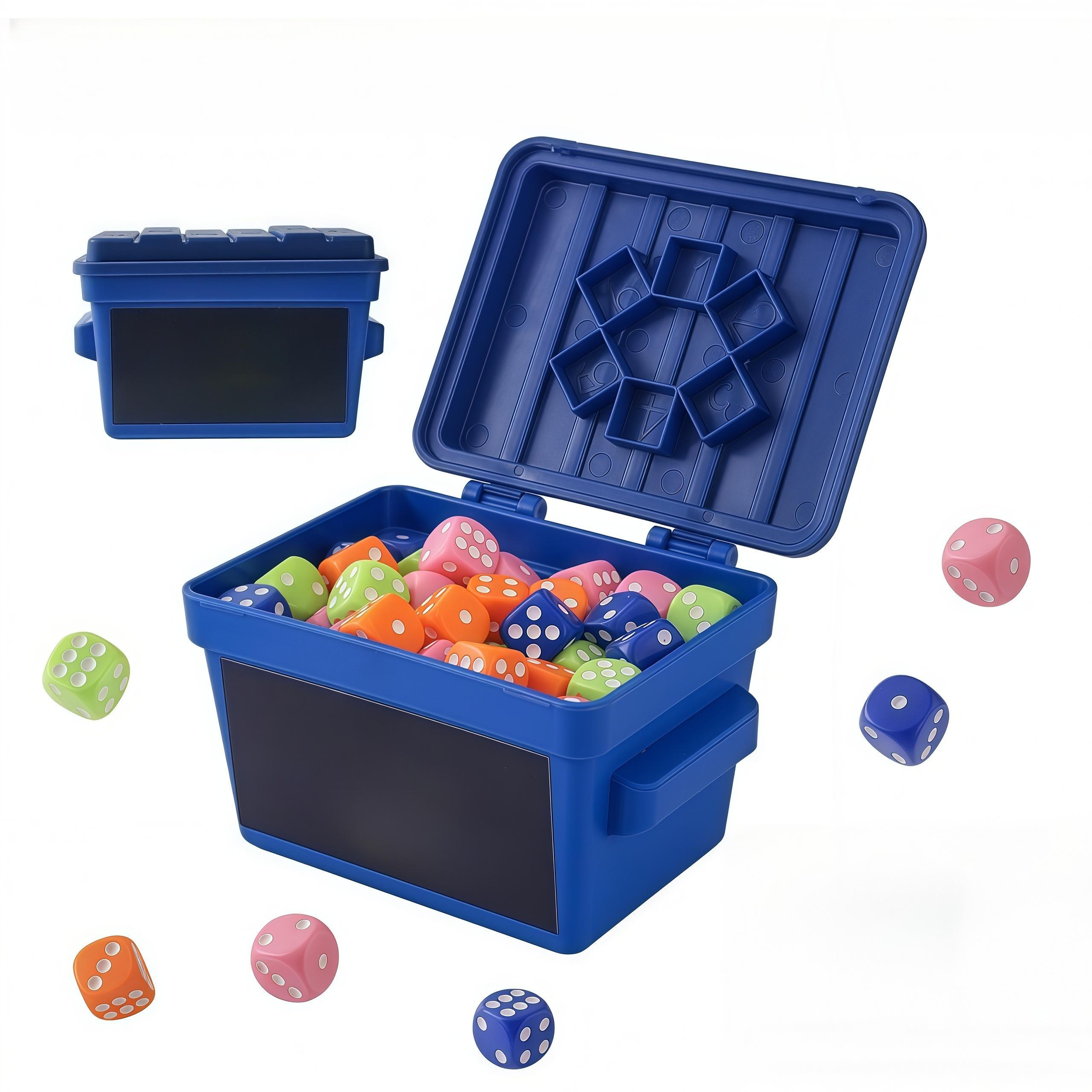 Fun 4-Player Board and Dice Game with Dumpster, 80 Piece Dice Set, and Graffiti Stickers | Perfect for Travel, Parties, and Game Night