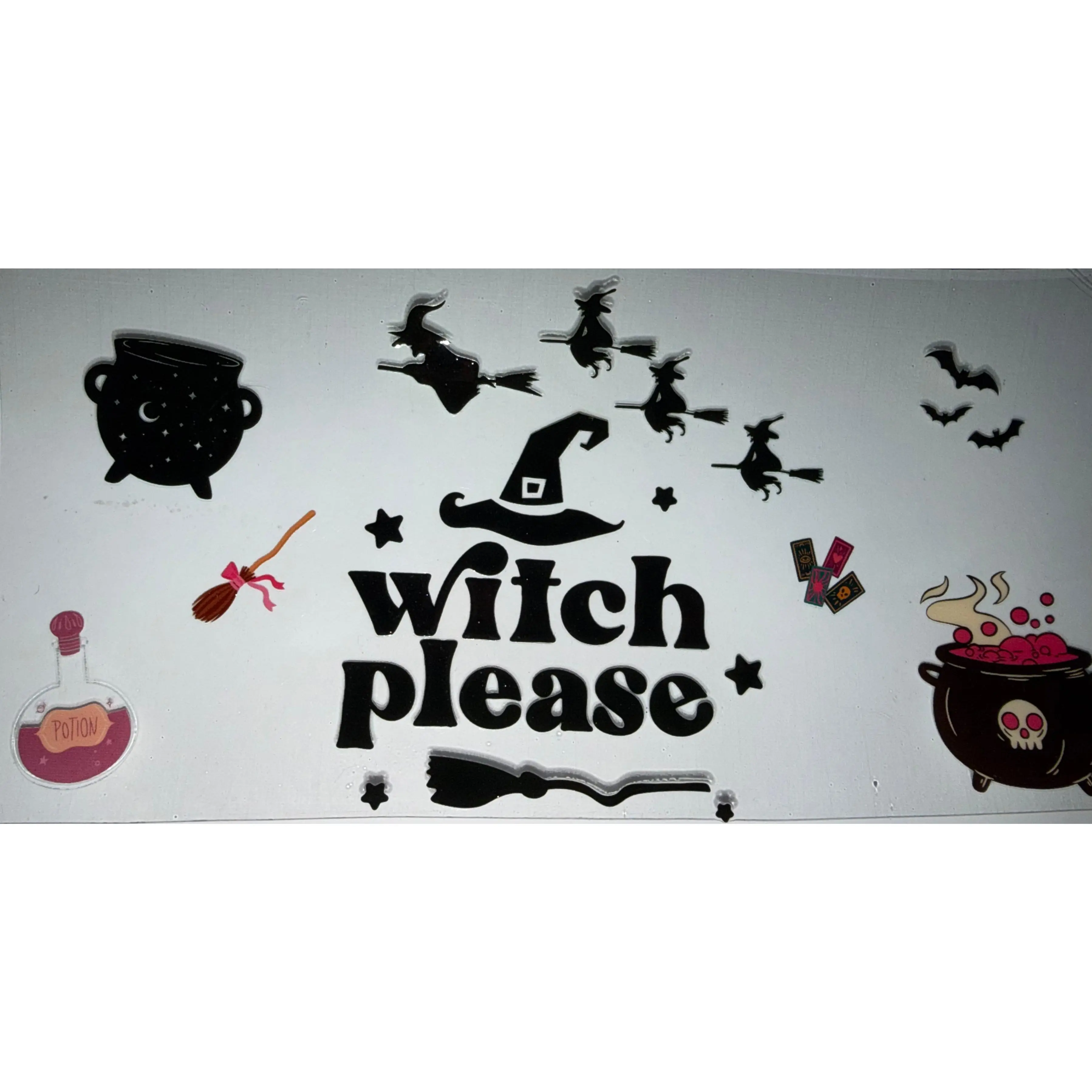 Witch Please UVDTF wrap