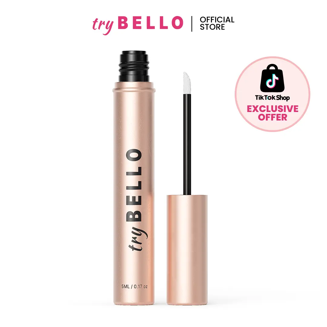 TryBello Eyebrow Growth Serum Powered By Pentapeptide-17 Grape Seed Extract & Panax Ginseng 120 Days Hair Growth Guarantee Makeup 5ml