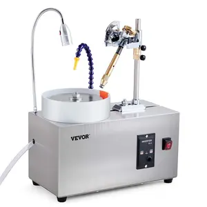 VEVOR Gem Faceting Machine 180W Jade Grinding Polishing 2980RPM Rock Polisher