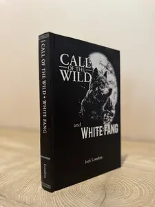 Call of the Wild & White Fang by Jack London - Black Spine Book Collection