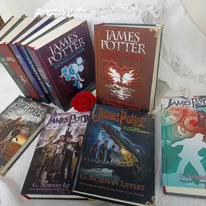 James Potter Inspired Hardcover Books, Magic Fantasy Adventure Collection, BookTok Collector Set