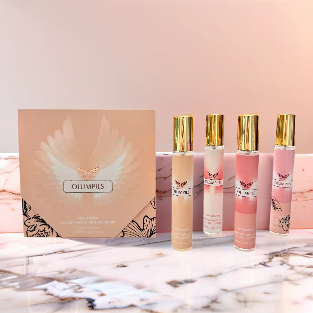 Women's Perfume Gift Set - Light Natural Fragrance for Valentine's Day, Mother's Day, Christmas, and Daily Life - Lasting Fresh with Unique Charm - 20ml*4
