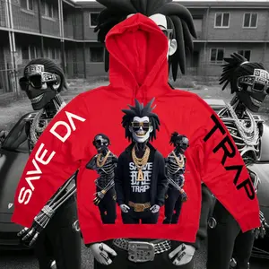 Save Da Trap graphic hoodie
