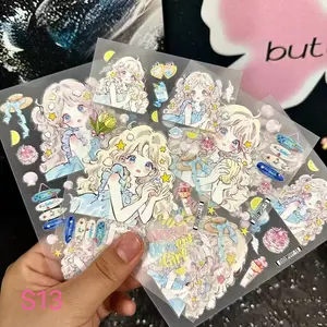 Stickers-craft supplies for diy journal & phone case