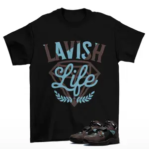 Lavish Sneaker Shirt Black to Match Trainer Huarache Baroque