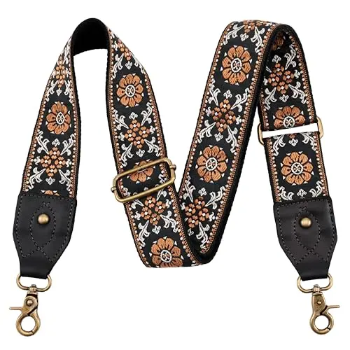 Black Leather Embroidery