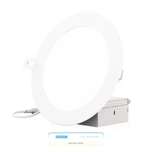 6-Inch 5000K Daylight Recessed LED Downlight, 12W, 1050 Lumens, Triac Dimming, Wet Rated