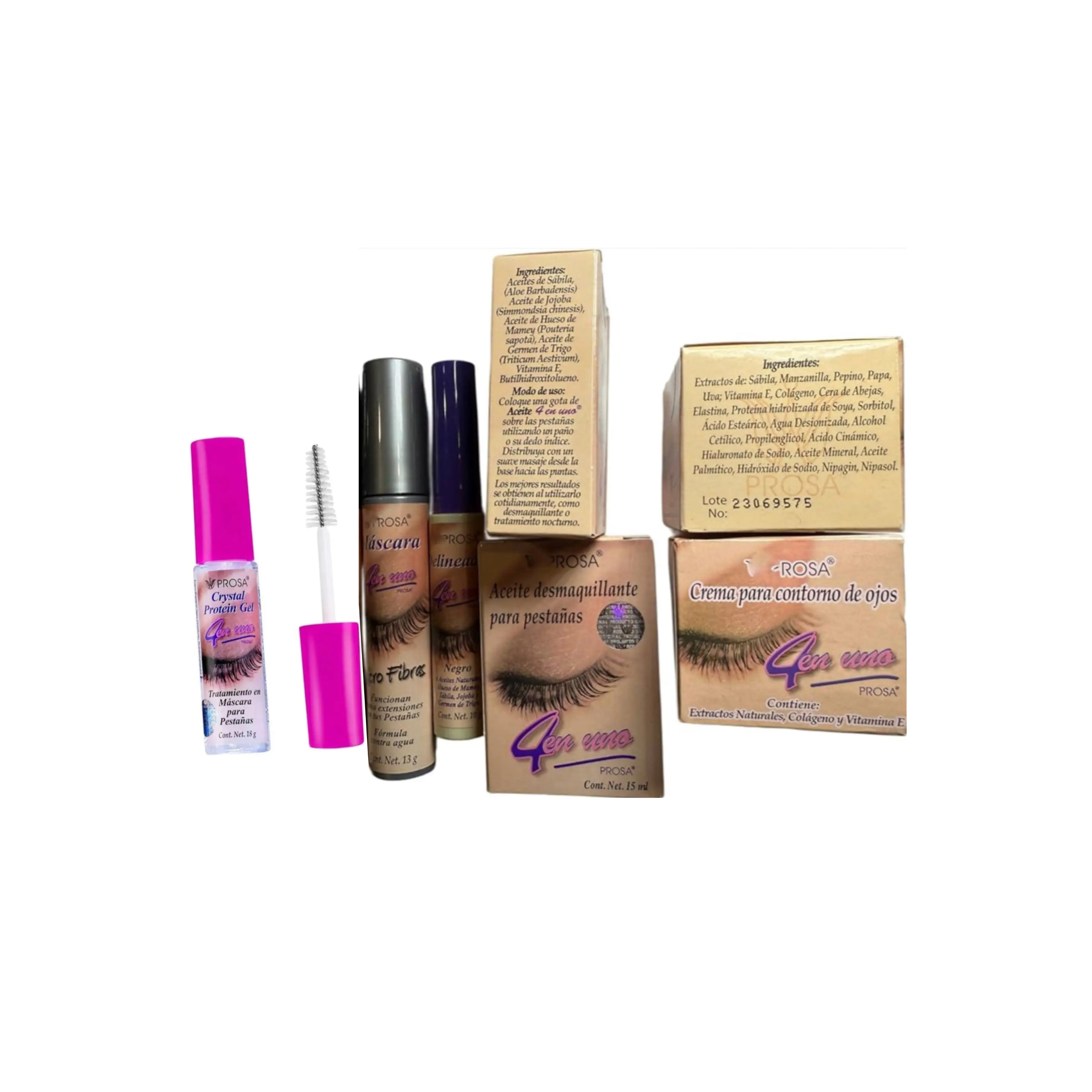 5 Item Kit: Eyebrow Gel+Eyeliner+Mascara+Eyelash enlargement Oil+Undereye Cream 5 Item Kit: Eyebrow Gel+Eyeliner+Mascara+Eyelash enlargement Oil+Undereye Cream