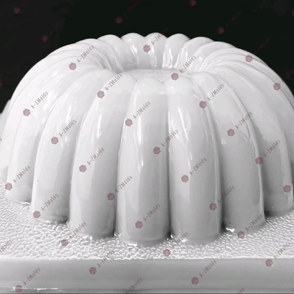 3L Round with side layers gelatin mold, chocolate, jello, pudding, plaster and much more .