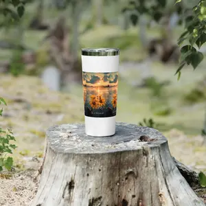 Live in the Moment - Copper Vacuum Insulated Tumbler, 22oz Bottle Drinkware